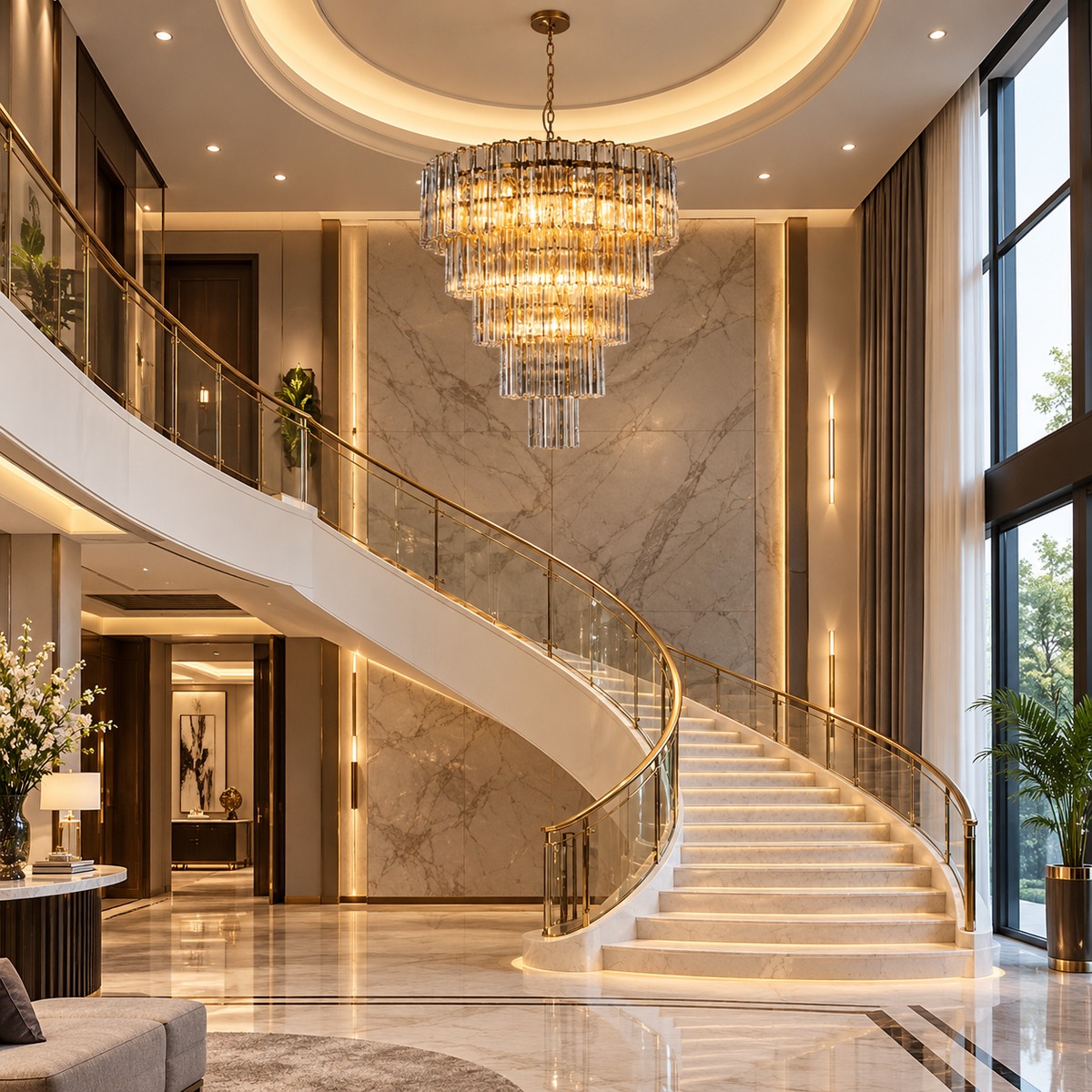 Avenor Staircaser Classical Chandelier