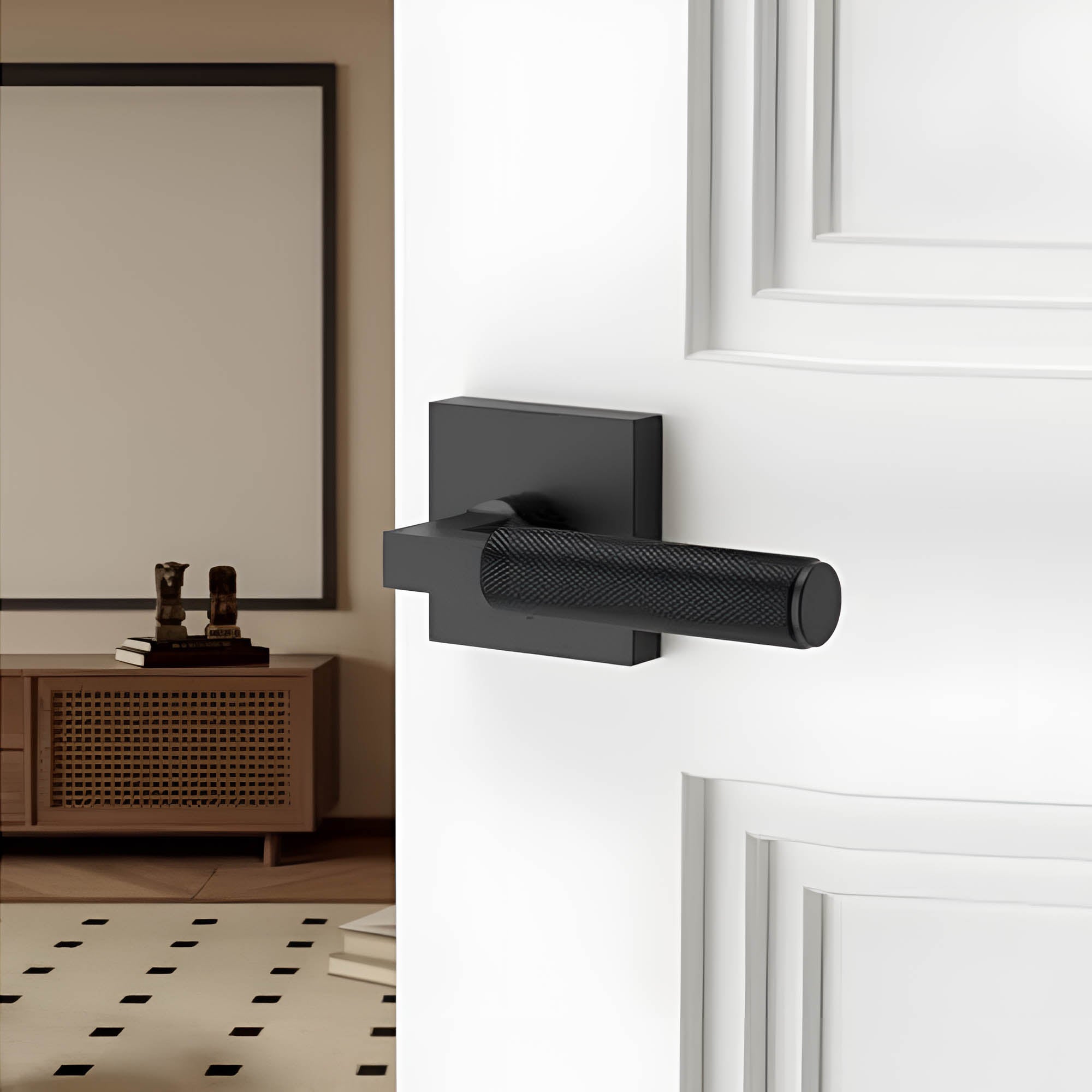 Reversible l Door Handle