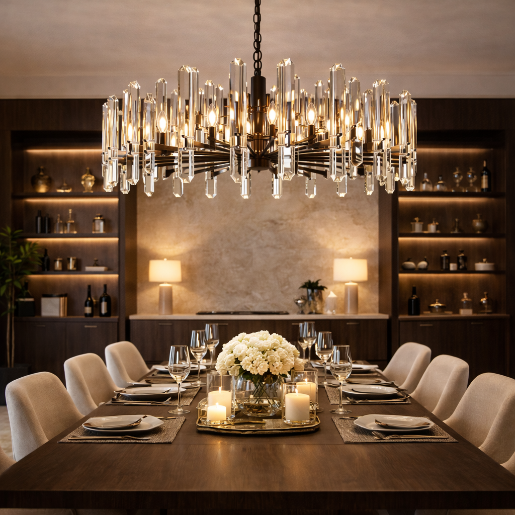 Blume Crystal Chandelier