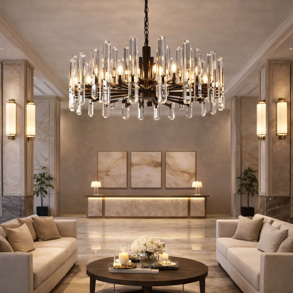 Blume Crystal Chandelier