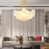 Nordic Frosted Glass Ball Chandelier