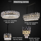 Charzetta Crystal Black Chandelier