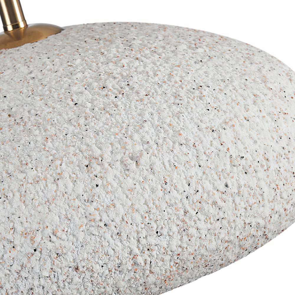 Speckled Stone Halo Ceiling Light