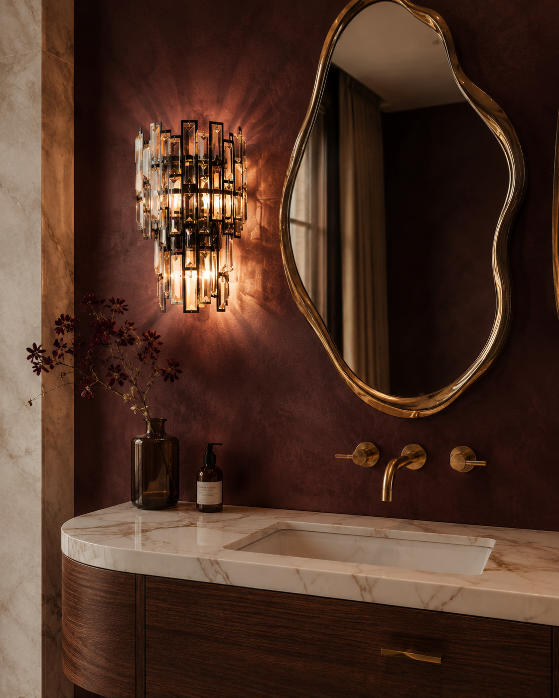  Shanice Crystal Wall Lamp