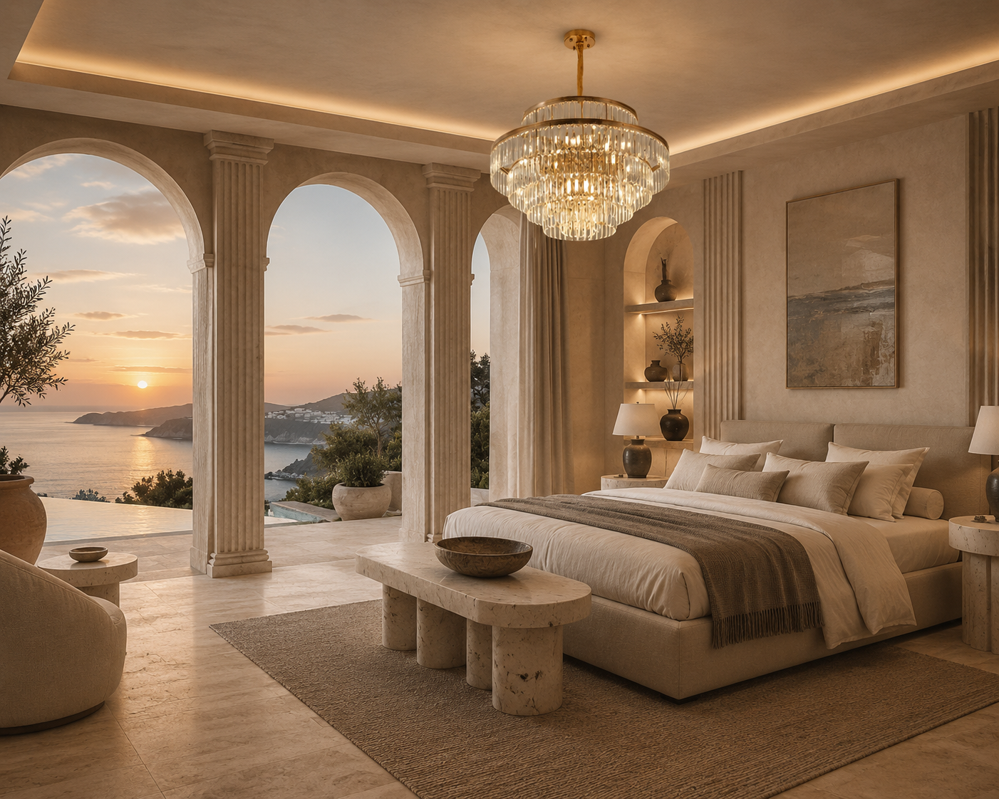 The Crystal Arden Chandelier