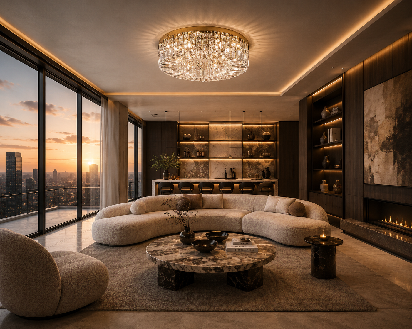 The Royal Ring Chandelier