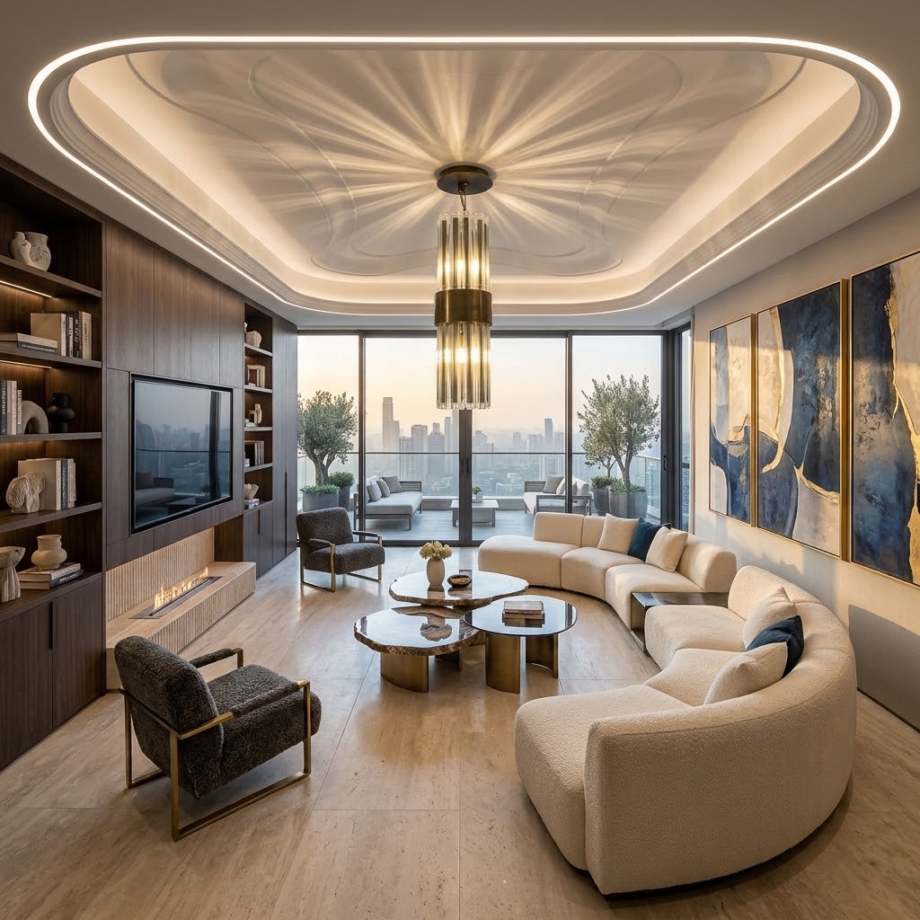 Crest Pendant Light