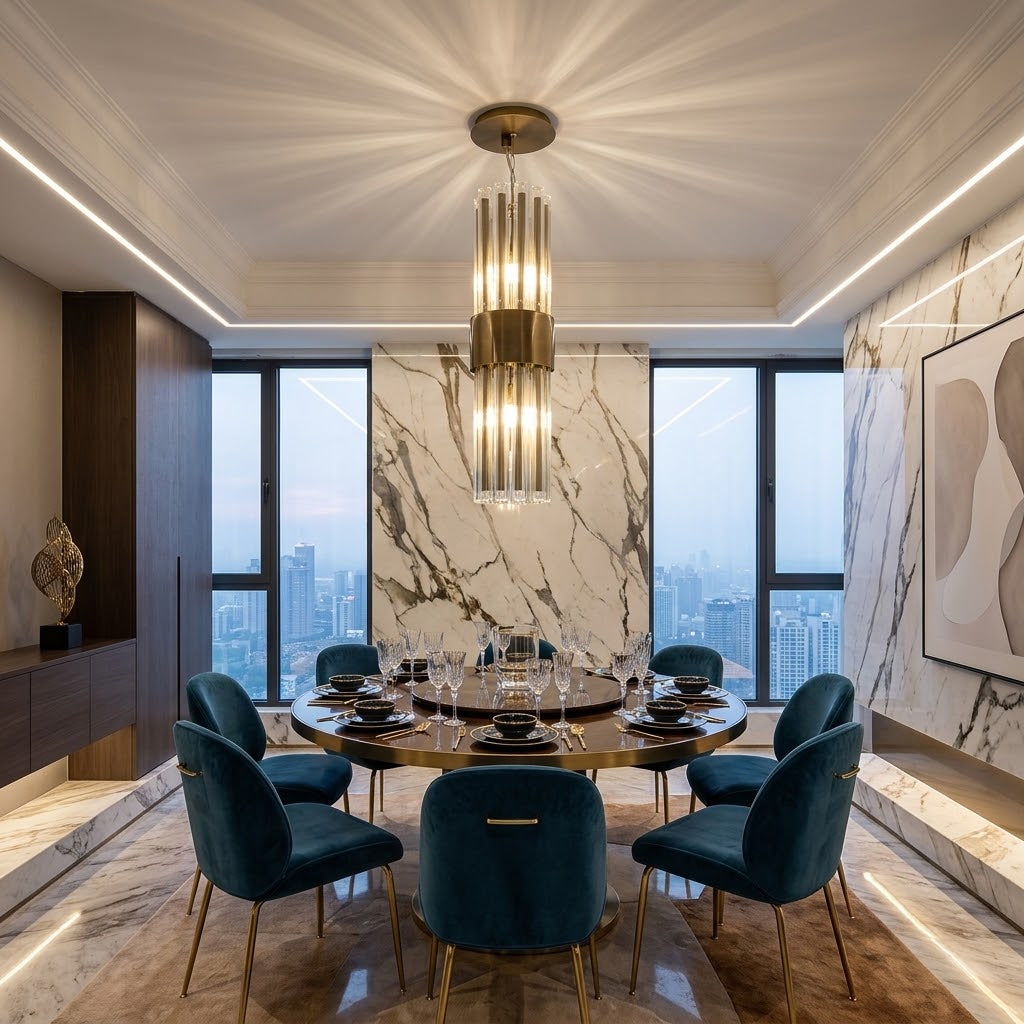 Crest Pendant Light