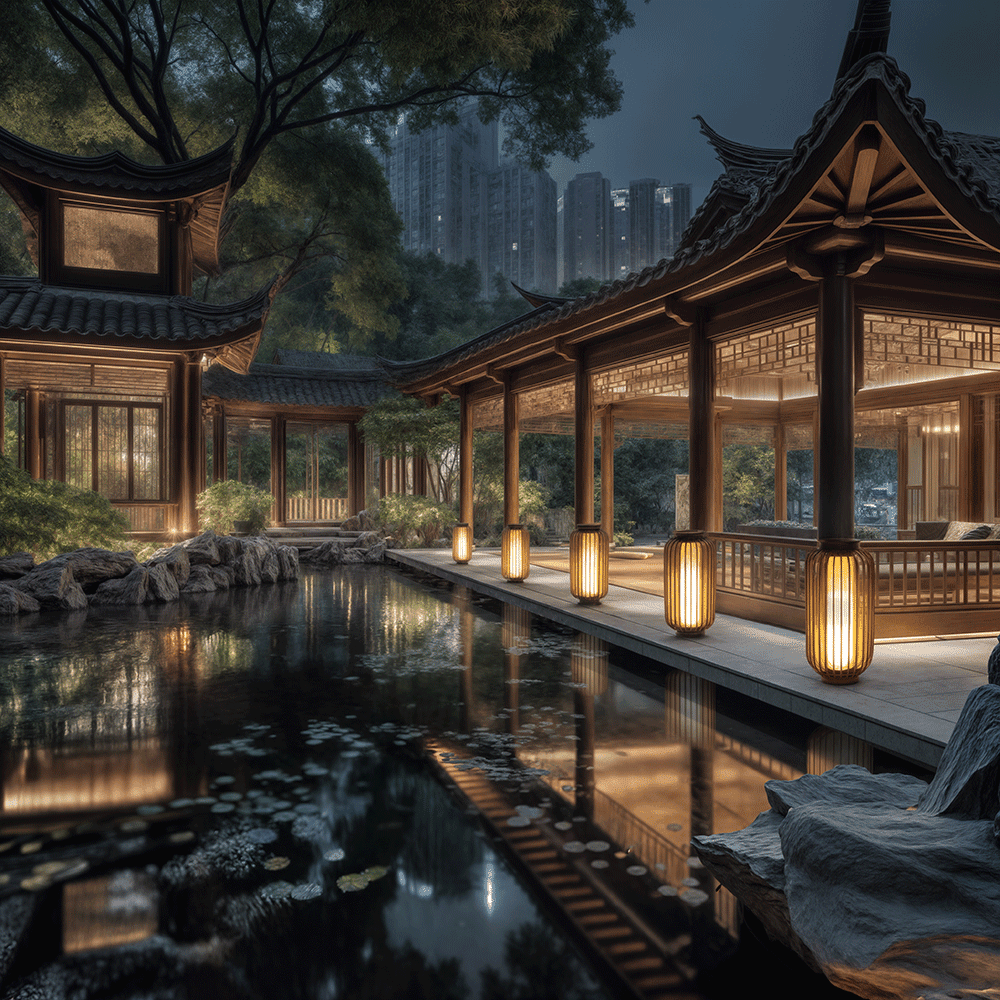 NYRA Cage Waterproof Lamps