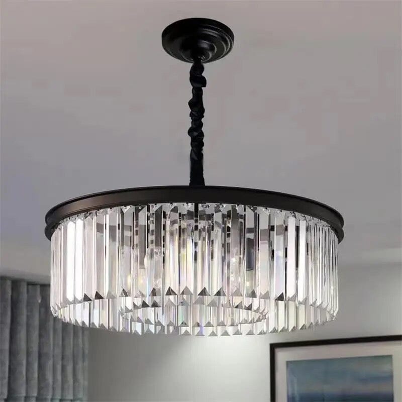 American K9 Crystal  Black Pendant Light