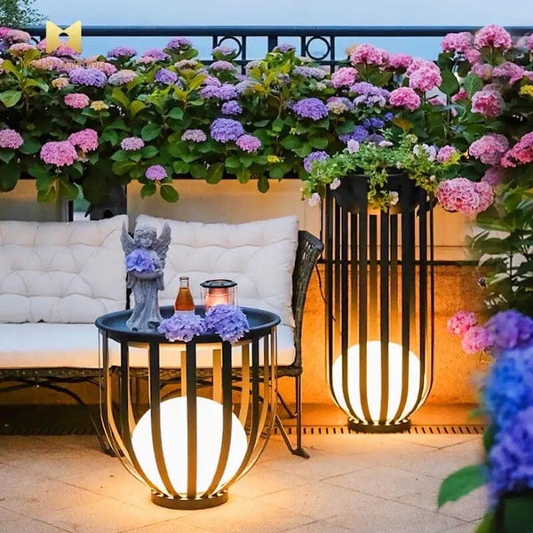Floor Lamp Decor For Yard Walkway