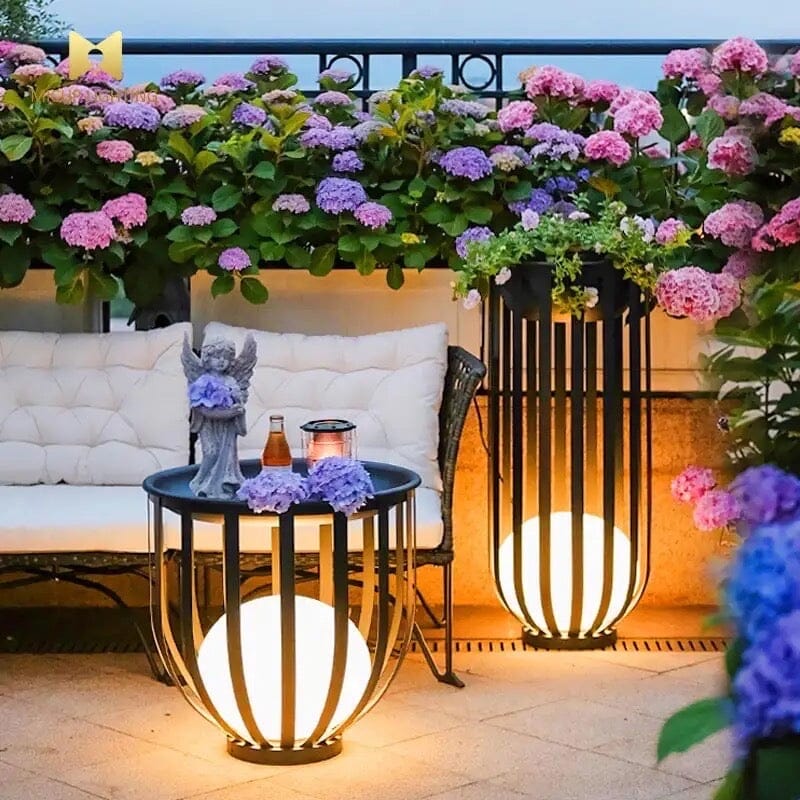 Floor Lamp Decor For Yard Walkway