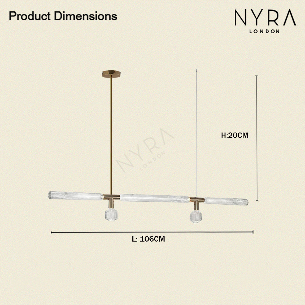 Nyra Tube Pendant Light