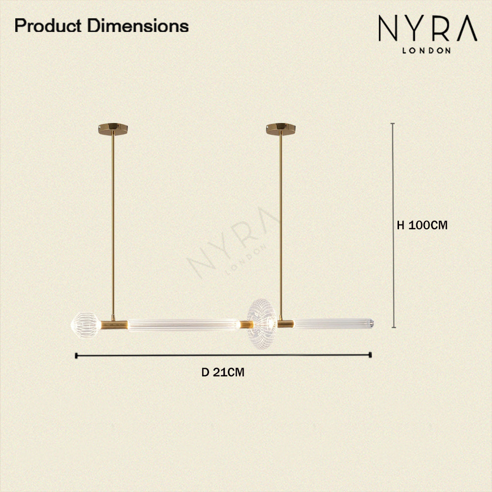 Nyra Tube Pendant Light