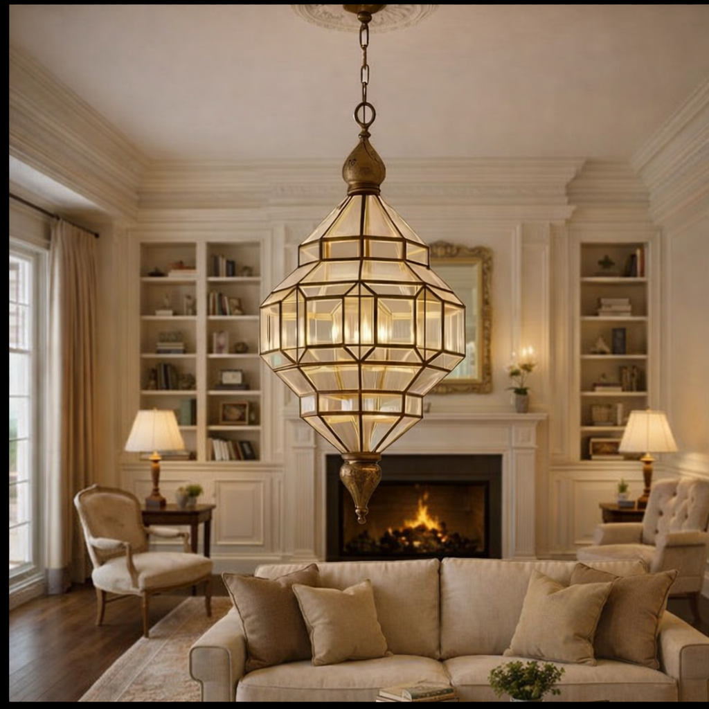 Dimlux Glass Pendant Light