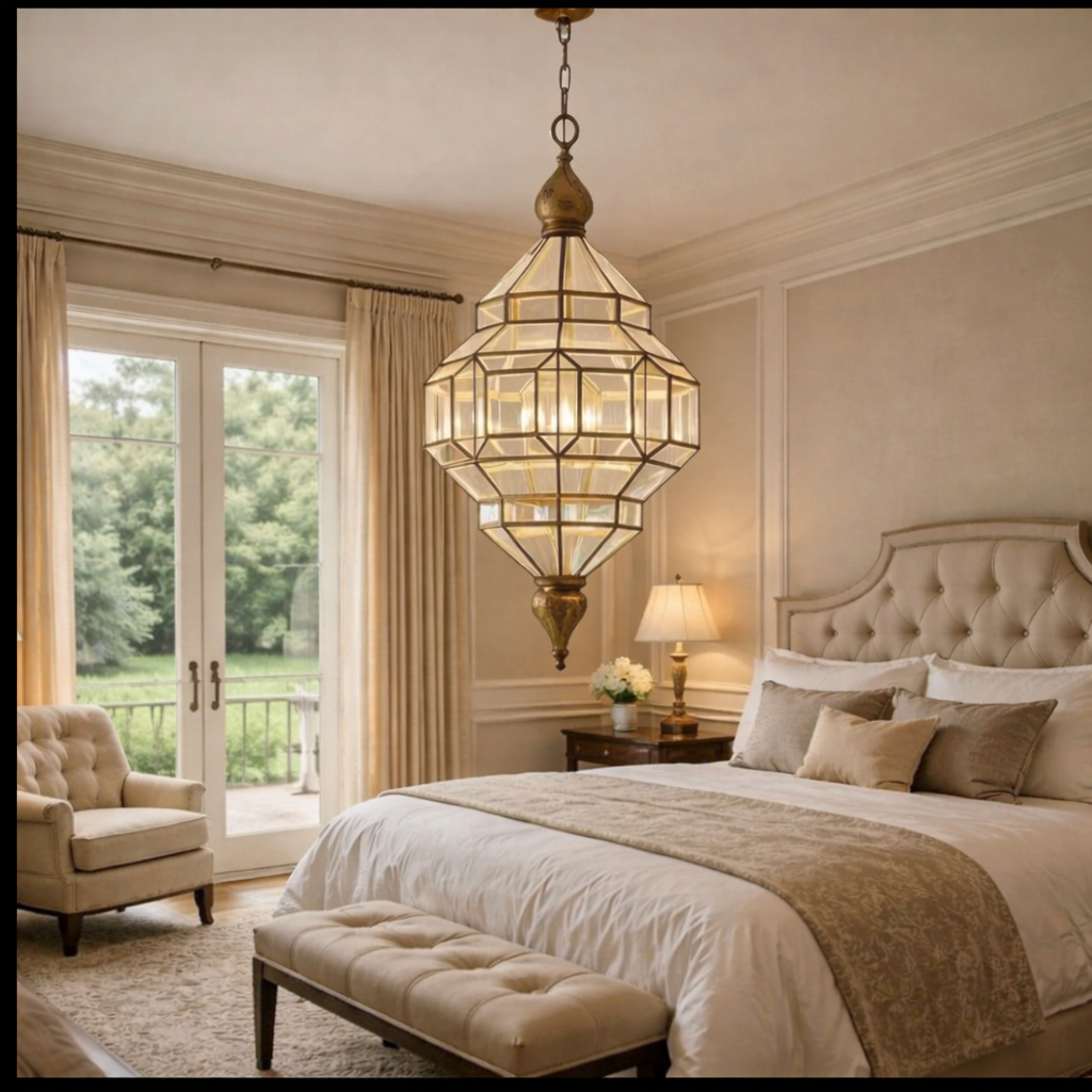 Dimlux Glass Pendant Light