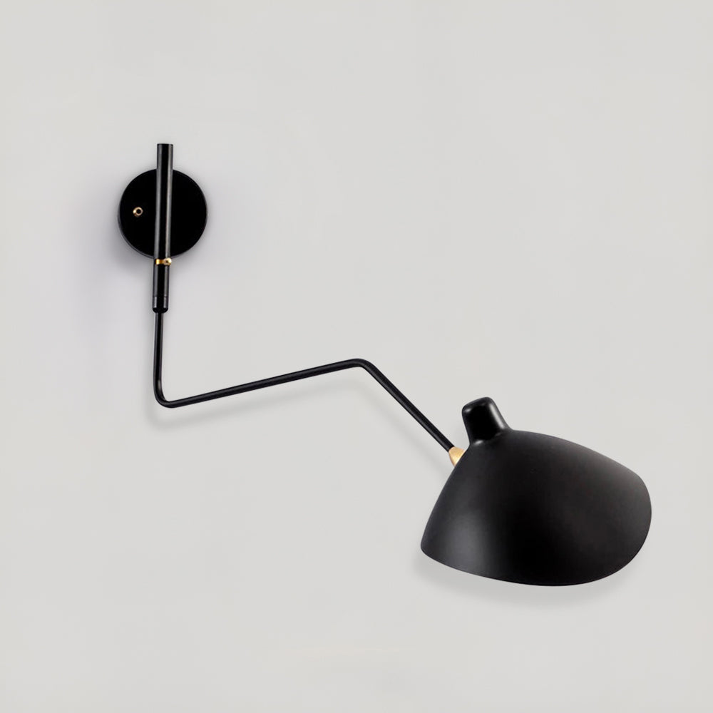 Dual Arc Modern Wall Lamp
