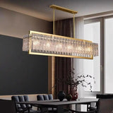 Ozma Tempered Glass Chandelier Collection