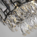 Charzetta Crystal Black Chandelier