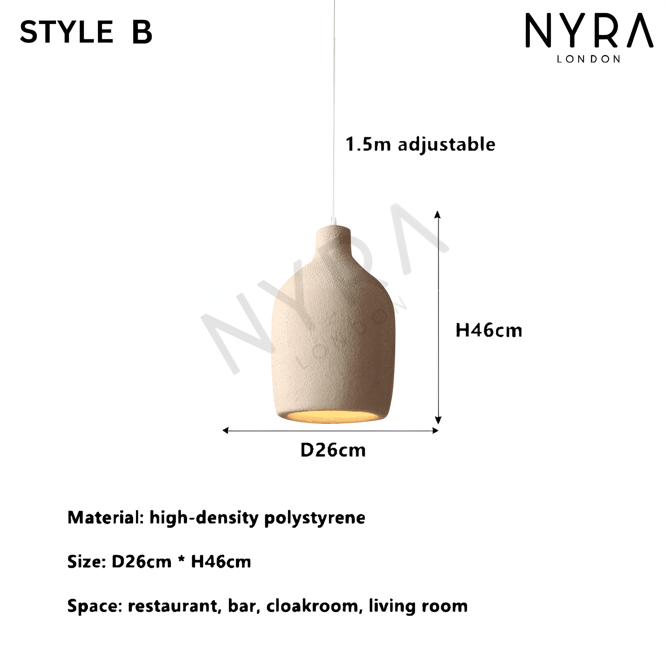 NYRA Wabi Pendants (Open box)