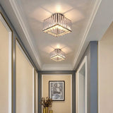 Zara Square Crystal Ceiling Light Fixture’s