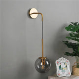 Eclipse Glass Hanging Ball Wall Lamp