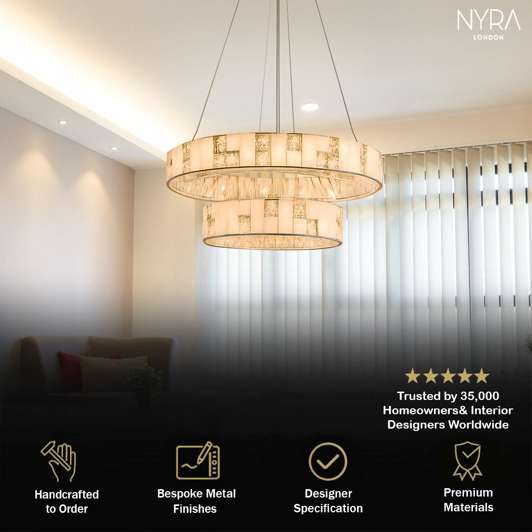 Edora Spanish Marble Chandelier