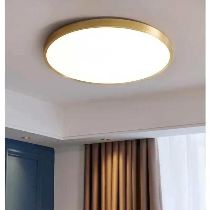 Elara Copper Ceiling Lamp