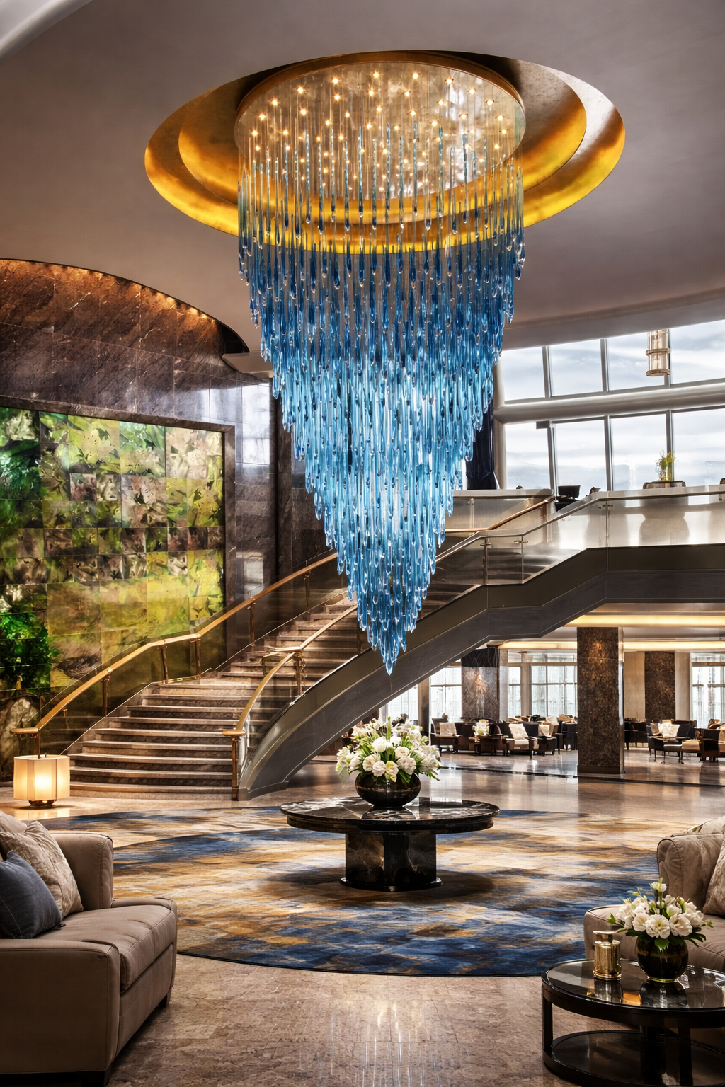 Elio Bespoke Crystal Chandelier