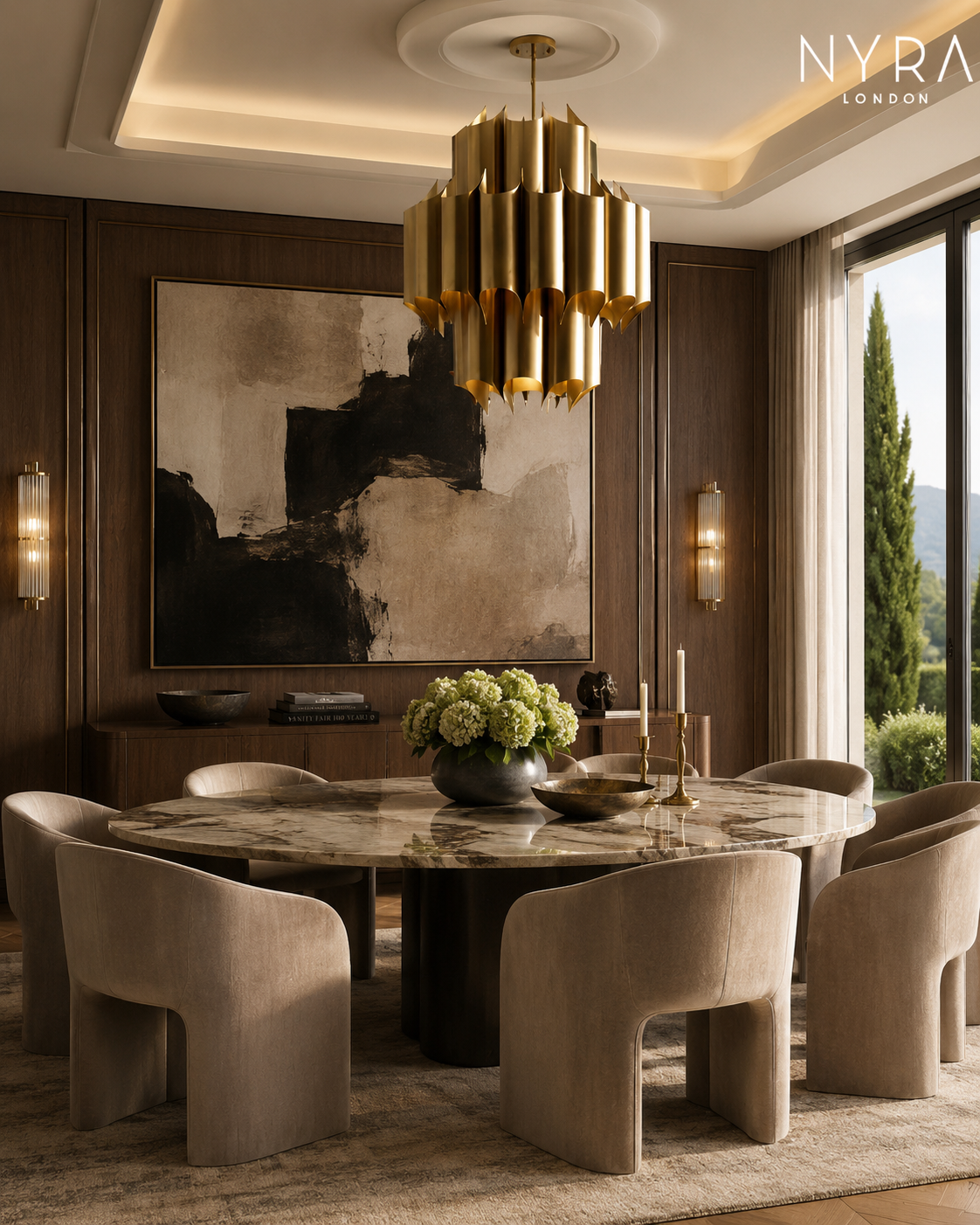 Evana Sculpture Chandelier