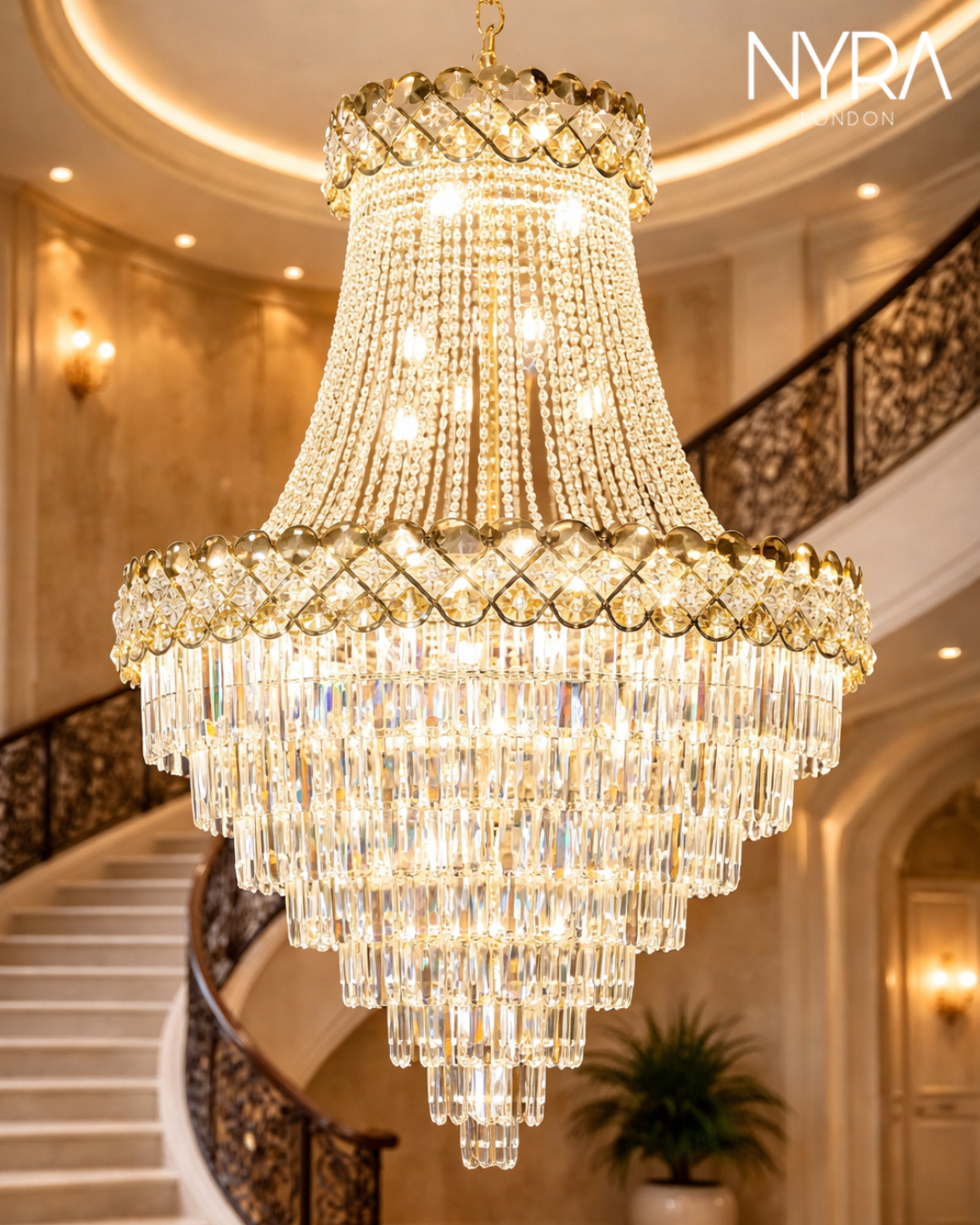 Finix Modern Crystal Chandelier