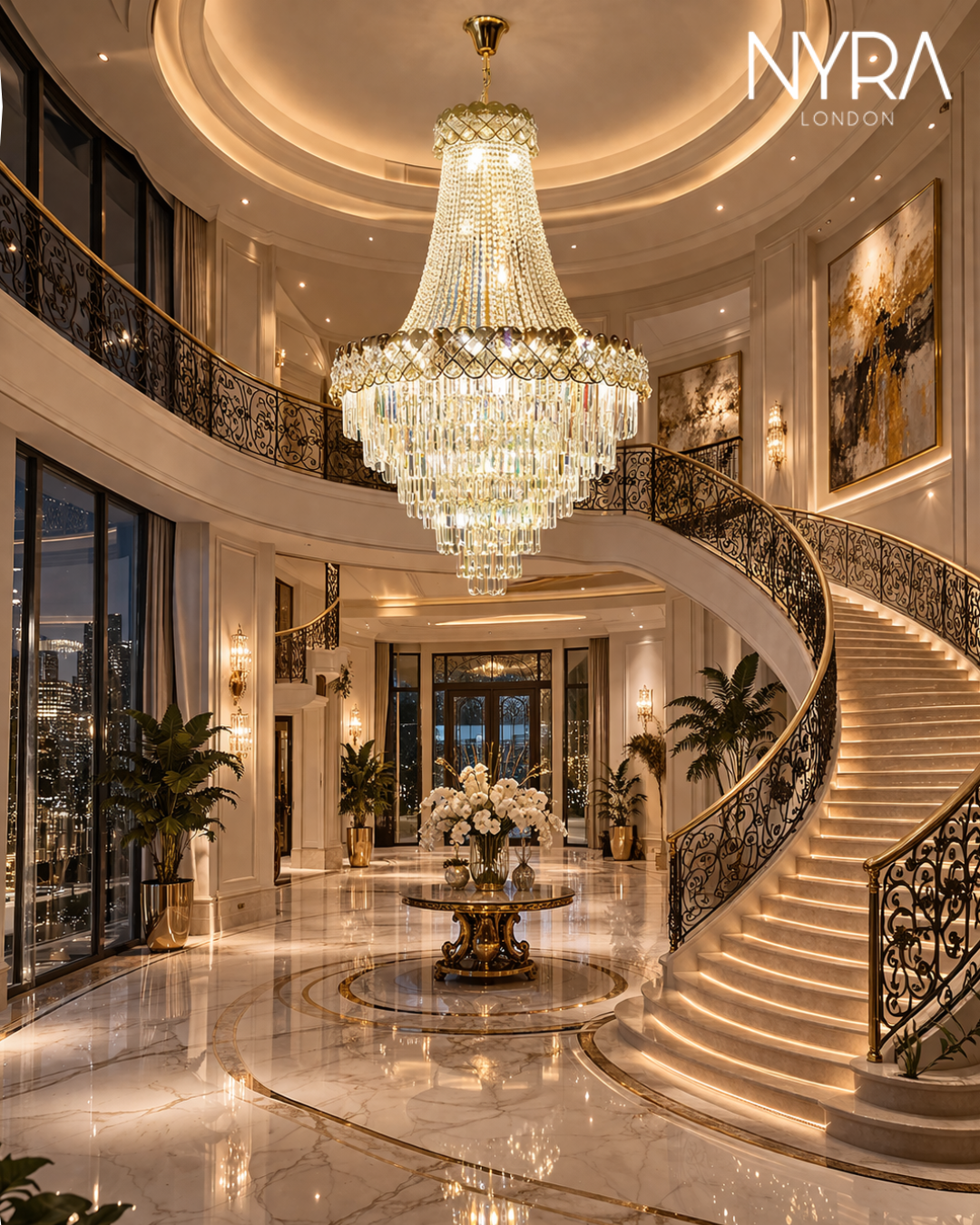 Finix Modern Crystal Chandelier