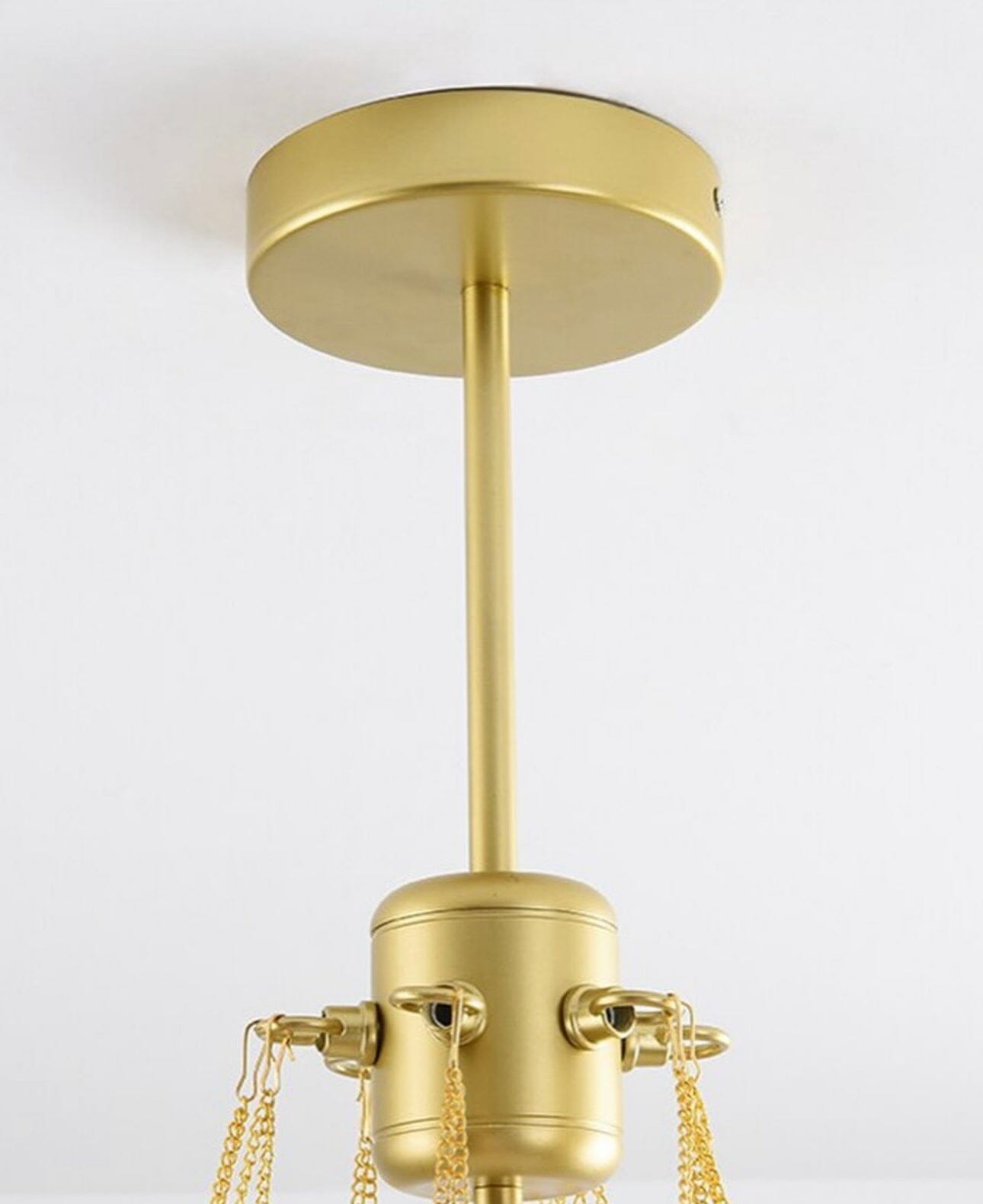 NYRA Frosted Ball Chandelier