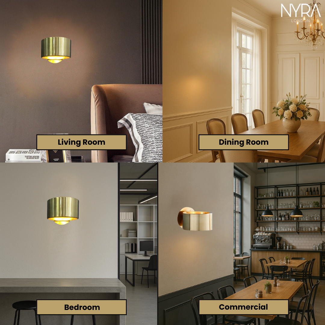 Golden Ring Wall Lamp