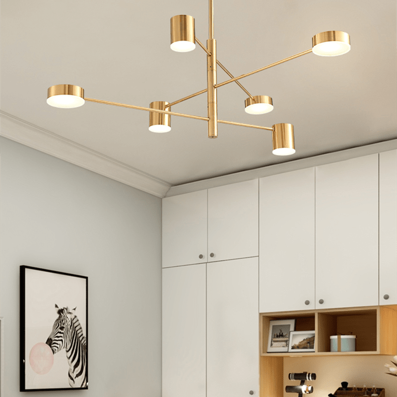 Nexus Chandelier gold ceiling pendant