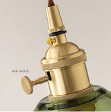 Braided Wire Glass Pendant Color Lamp