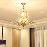 Modern Crystal  Loft Fixture Lights