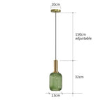 Omnay Retro Glass Pendant Lights