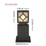 Premium Japanese Square Courtyard Lamp