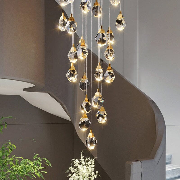 Modern Nordic Crystal Chandelier