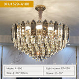 Jean Luxury Crystal Post Modern Chandelier