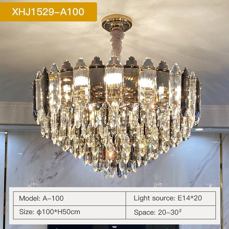 Jean Luxury Crystal Post Modern Chandelier