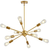 Aroma Brushed Chandelier