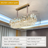 Charzetta Crystal Black Chandelier