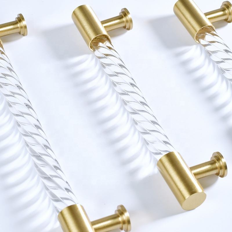 Lumiq Acrylic Crystal Cabinet Handle