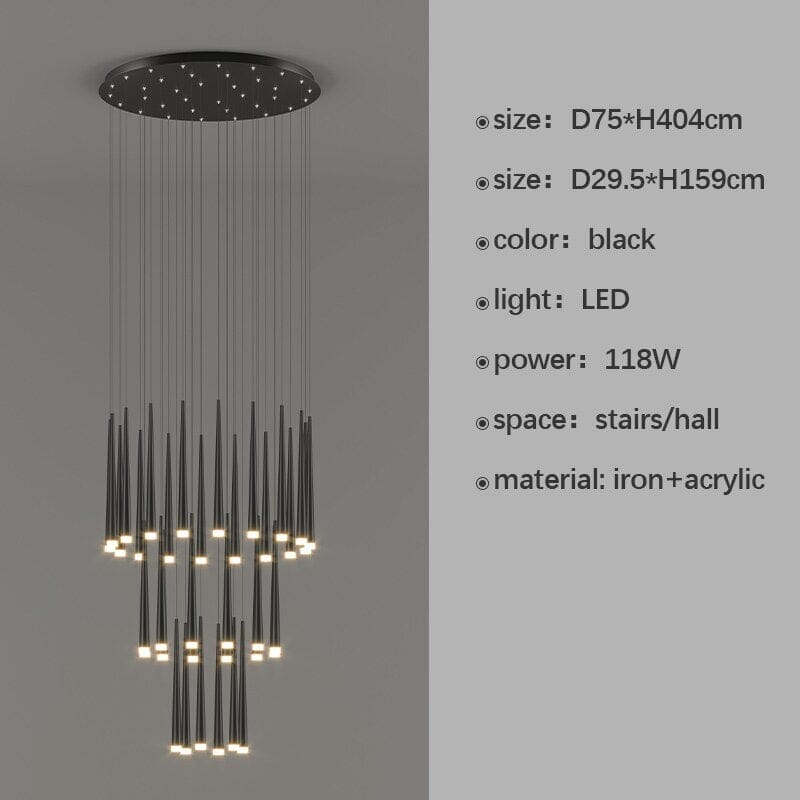 The Duplex Pendant Chandelier