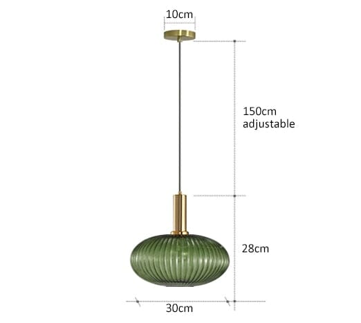 Omnay Retro Glass Pendant Lights