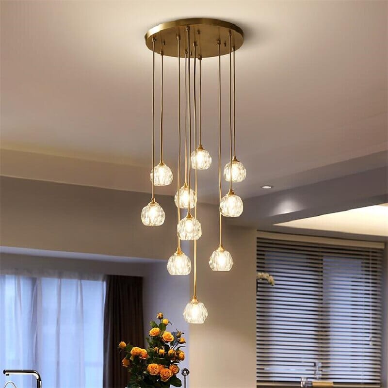The Crystal Ball Chandelier