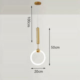 Nordic Hoop LED Pendant Lamp