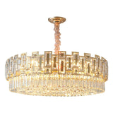 Charzetta Crystal Black Chandelier